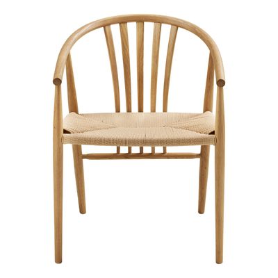House Nordic Agustin Matstol - Naturrottingsits, ek, natur