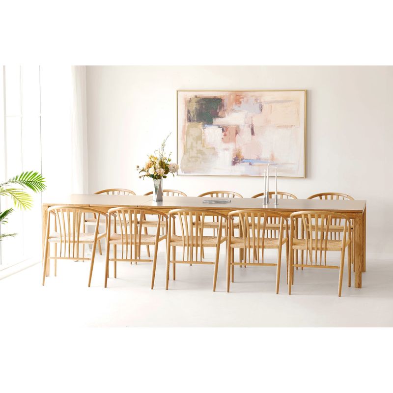 House Nordic Agustin Matstol - Naturrottingsits, ek, natur