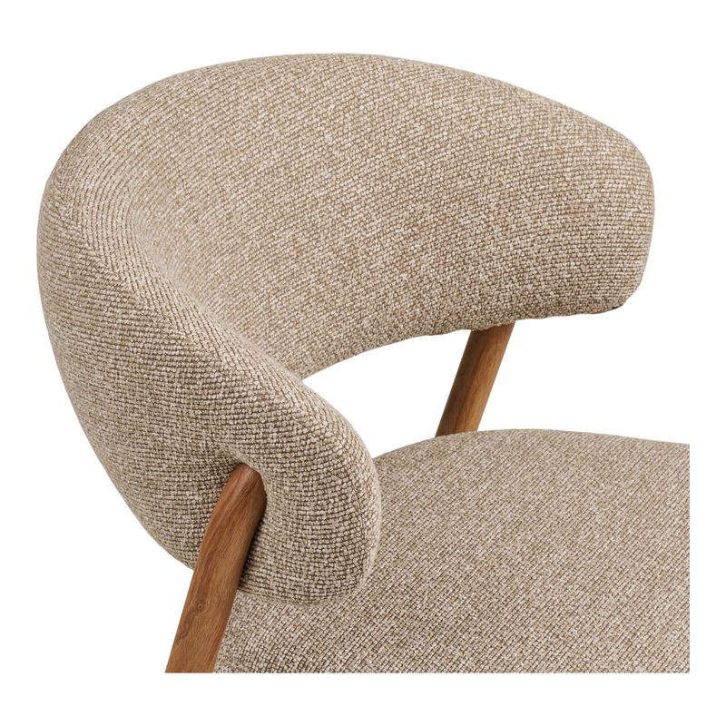 House Nordic Cavi matstol sand/natur 2-pack