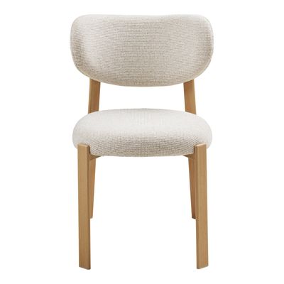 House Nordic Savina matstol sand/natur 2-pack
