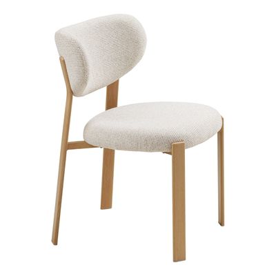 House Nordic Savina matstol sand/natur 2-pack