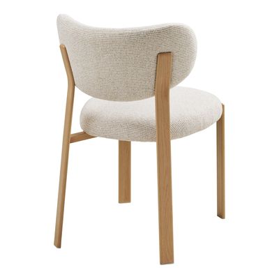 House Nordic Savina matstol sand/natur 2-pack
