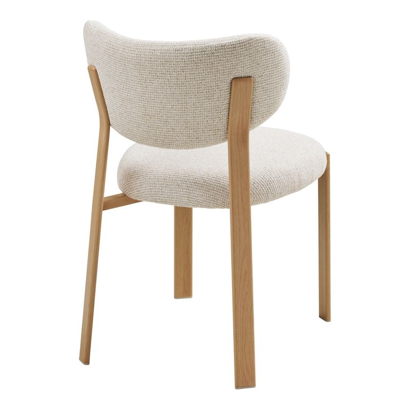 House Nordic Savina matstol sand/natur 2-pack