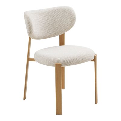 House Nordic Savina matstol sand/natur 2-pack