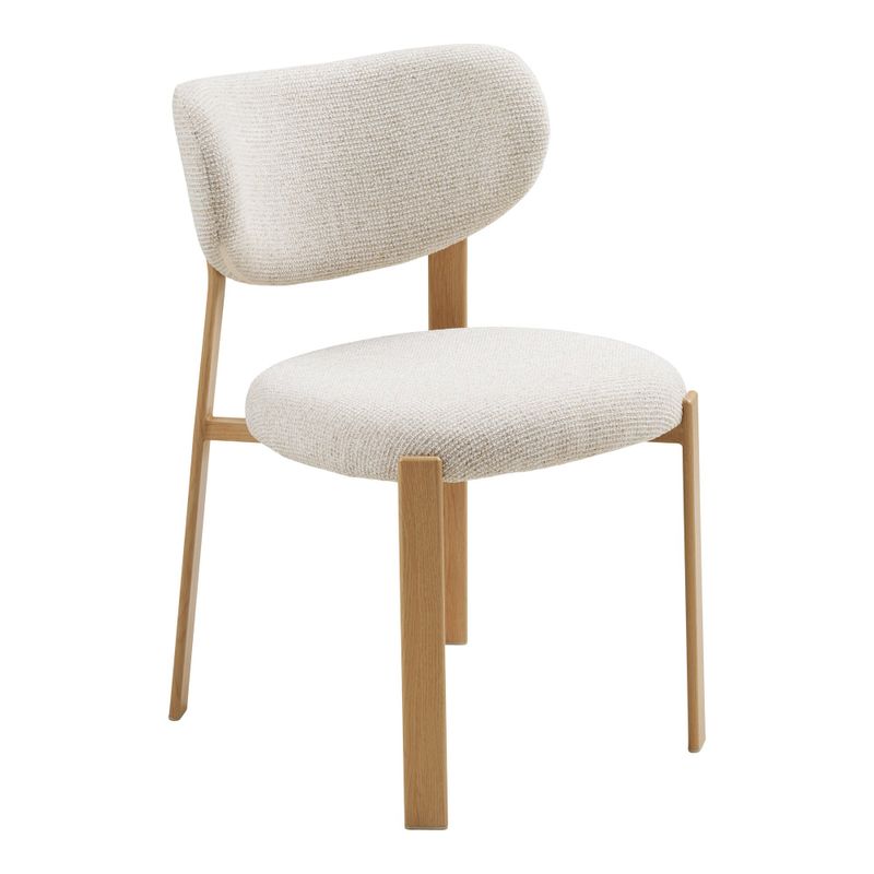 House Nordic Savina matstol sand/natur 2-pack