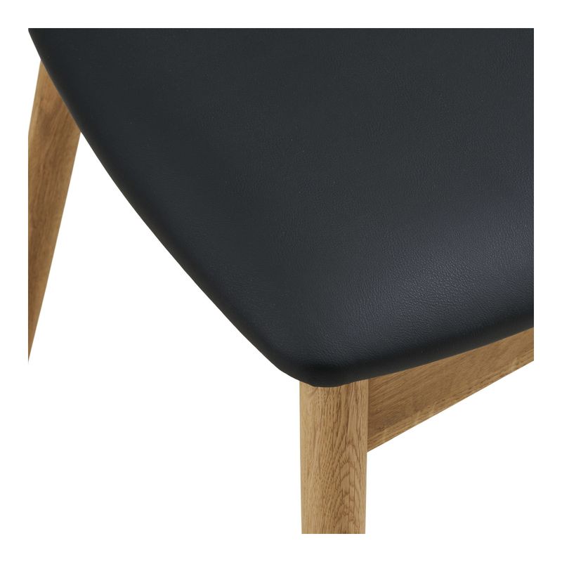House Nordic Lanuza Matstol - Ek/PU, natur/svart
