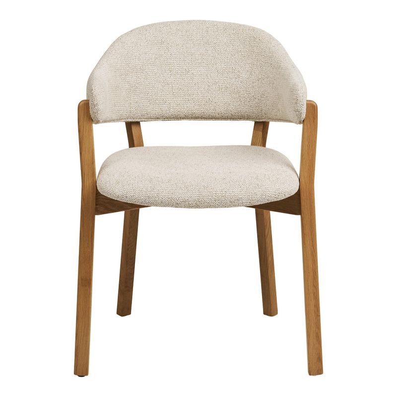 House Nordic Dunkirk matstol med armstöd, Beige