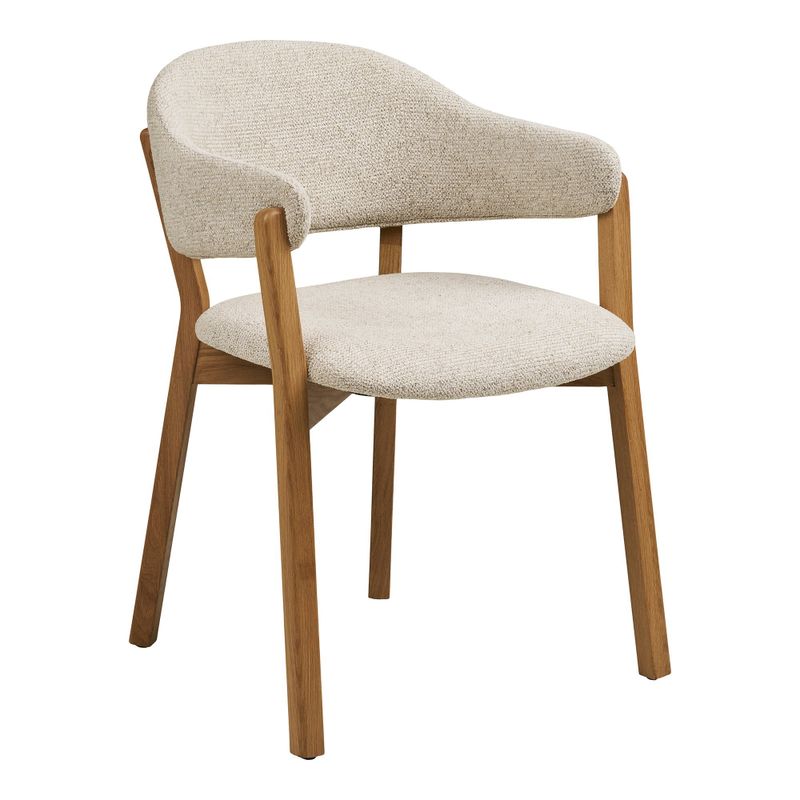 House Nordic Dunkirk matstol med armstöd, Beige