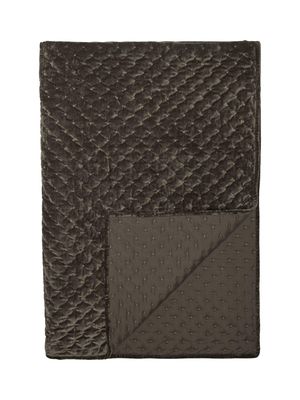 Svanefors Cia Överkast Dubbel M brun 260x260 cm