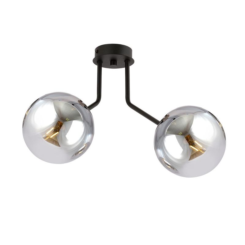 Emibig Lighting Taklampa NOVA 2 SVART/GRAFIT