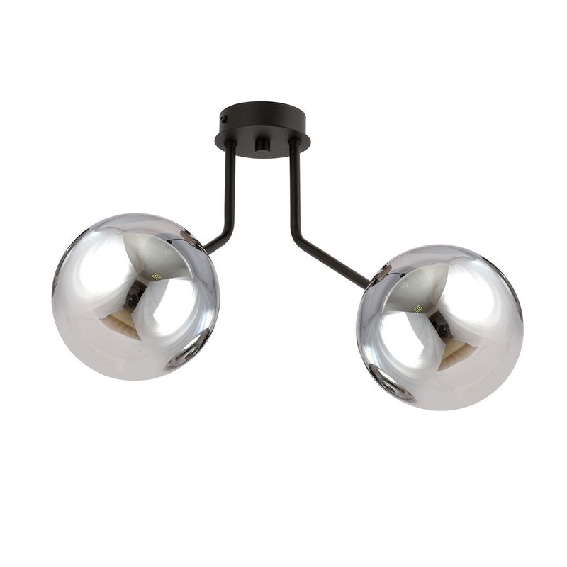 Emibig Lighting Taklampa NOVA 2 SVART/GRAFIT