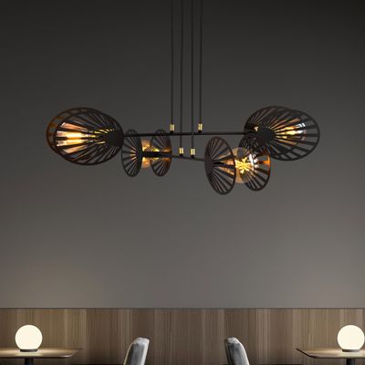 Emibig Lighting Taklampa PLAYA 4 SVART