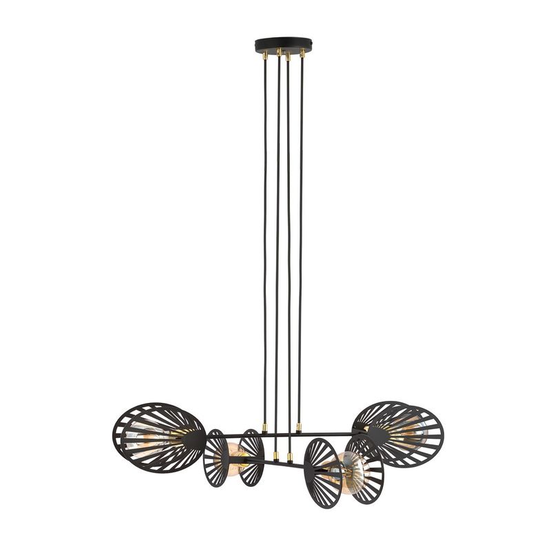 Emibig Lighting Taklampa PLAYA 4 SVART