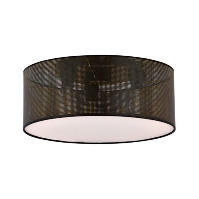 Emibig Lighting Taklampa ASTON 3 SVART/GULD