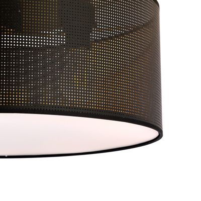 Emibig Lighting Taklampa ASTON 3 SVART/GULD