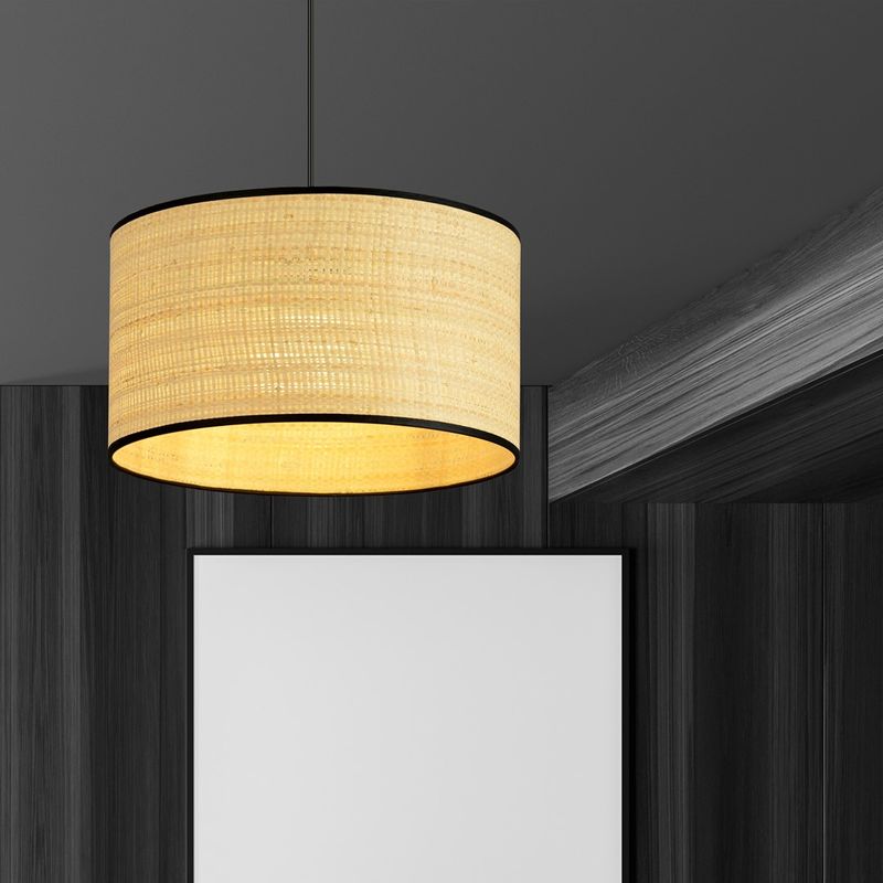 Emibig Lighting Taklampa ASTON 1 RATTAN