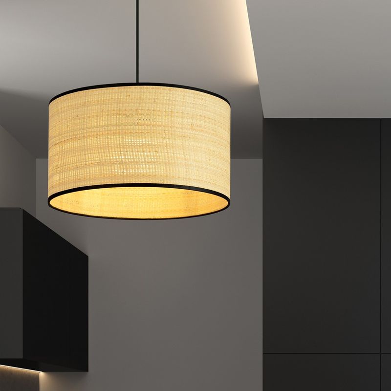Emibig Lighting Taklampa ASTON 1 RATTAN