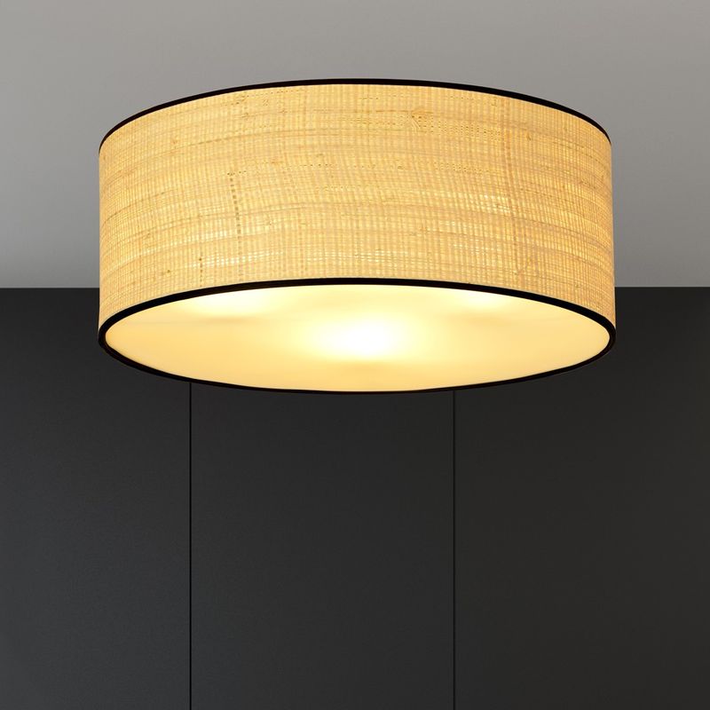 Emibig Lighting Taklampa ASTON 3 RATTAN