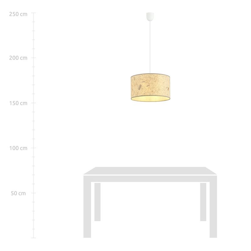 Emibig Lighting Taklampa ASTON 1 KORK