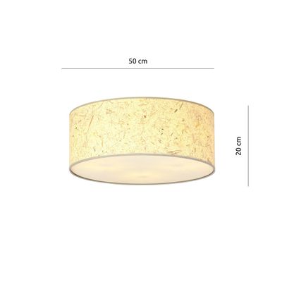 Emibig Lighting Taklampa ASTON 3 KORK