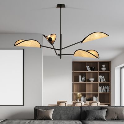 Emibig Lighting Taklampa VENE 4 SVART/ROTTING