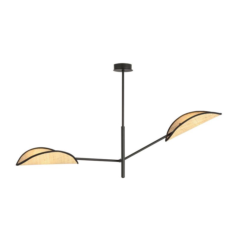 Emibig Lighting Taklampa VENE 2 SVART/ROTTING