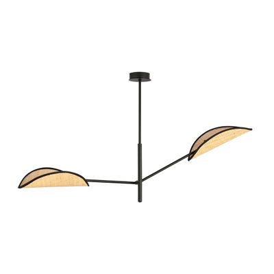 Emibig Lighting Taklampa VENE 2 SVART/ROTTING