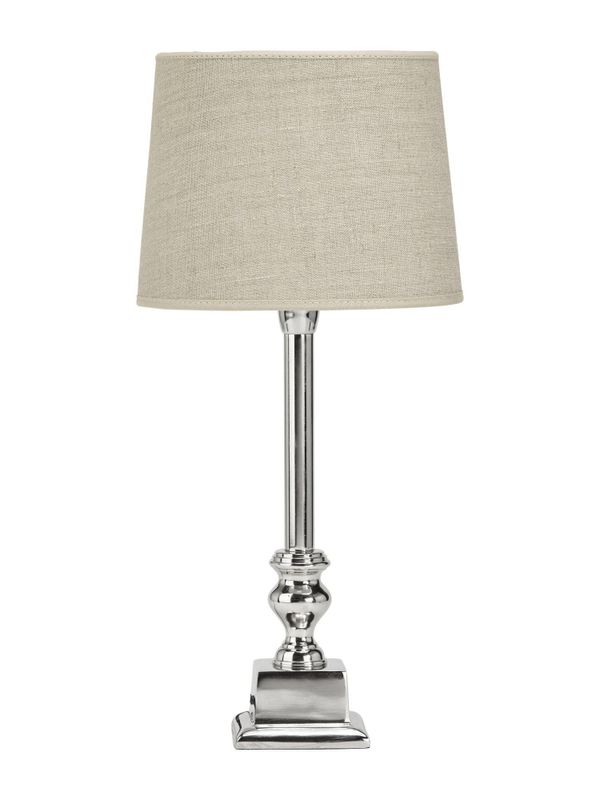 PR Home Linné bordslampa med lampskärm 46 cm