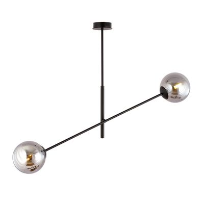 Emibig Lighting Taklampa LINEAR 2 SVART/GRAFIT