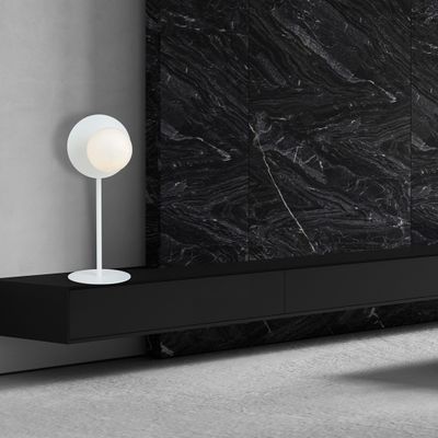 Emibig Bordslampa Lighting OSLO LN VIT/OPAL