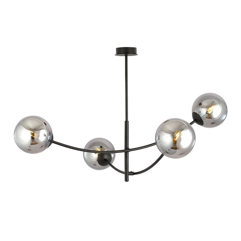 Emibig Lighting Taklampa HUNTER 4 SVART/GRAFIT