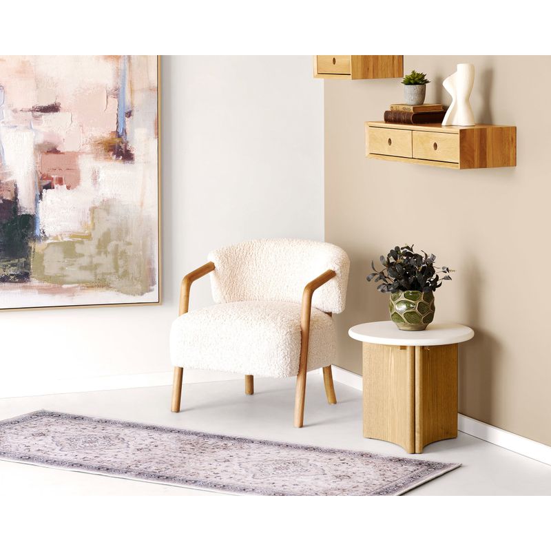 House Nordic Dakar Fåtölj - Beige/mörk natur
