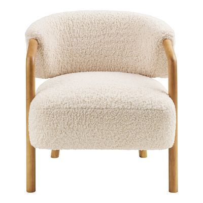 House Nordic Dakar Fåtölj - Beige/mörk natur