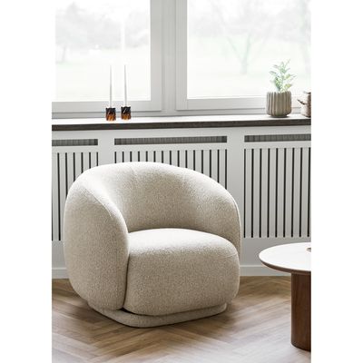 House Nordic Hawkes snurrfåtölj, Sand