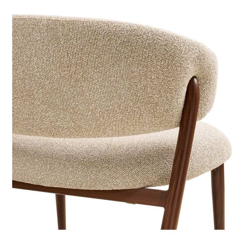 House Nordic Cavi fåtölj mörka ben, Sand