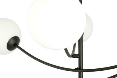 Emibig Lighting Taklampa HUNTER 4 SVART/OPAL