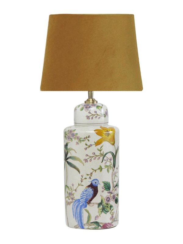 PR Home Li Na Bordslampa Ockra Ceramic 63 cm