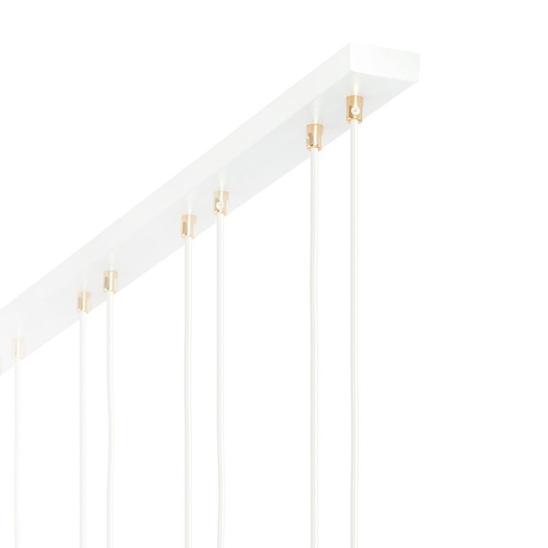 Emibig Lighting Taklampa GLAM 3 VIT/TRANSPARENT