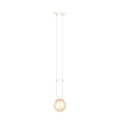 Emibig Lighting Taklampa GLAM 1 VIT/HONUNG