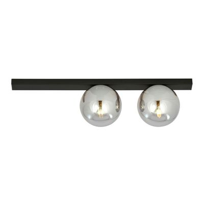 Emibig Lighting Taklampa FIT 2 SVART/GRAFIT