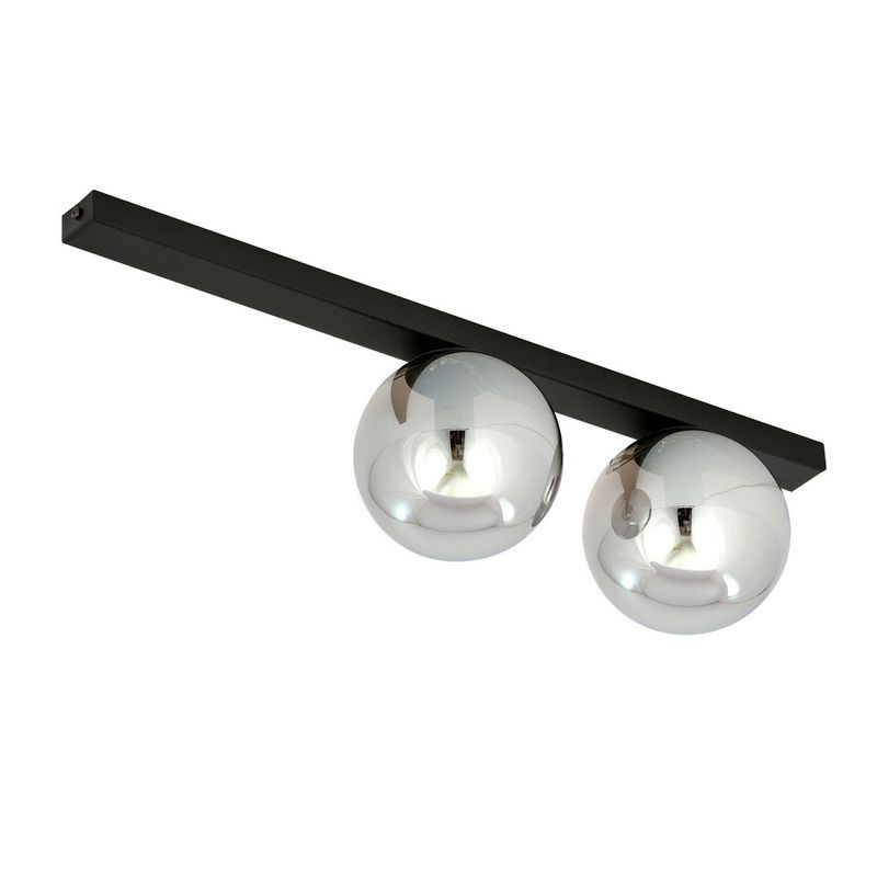 Emibig Lighting Taklampa FIT 2 SVART/GRAFIT