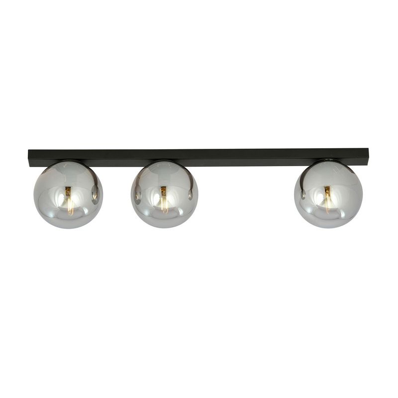 Emibig Lighting Taklampa FIT 3 SVART/GRAFIT