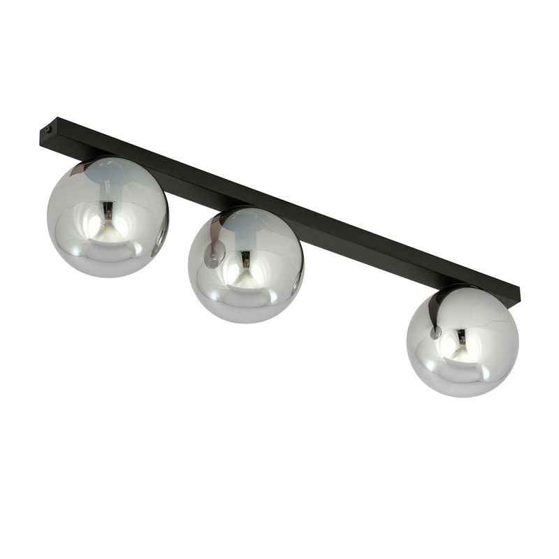 Emibig Lighting Taklampa FIT 3 SVART/GRAFIT