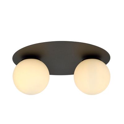 Emibig Lighting Taklampa SOLAR 2 SVART/OPAL