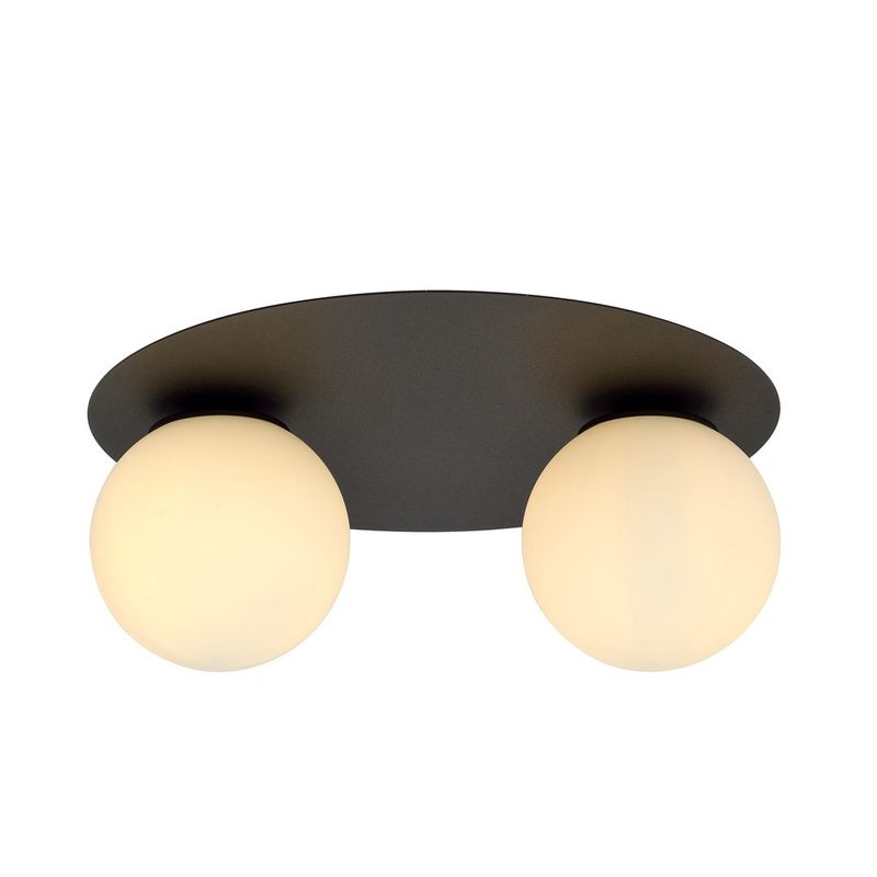 Emibig Lighting Taklampa SOLAR 2 SVART/OPAL