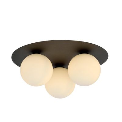 Emibig Lighting Taklampa SOLAR 3 SVART/OPAL