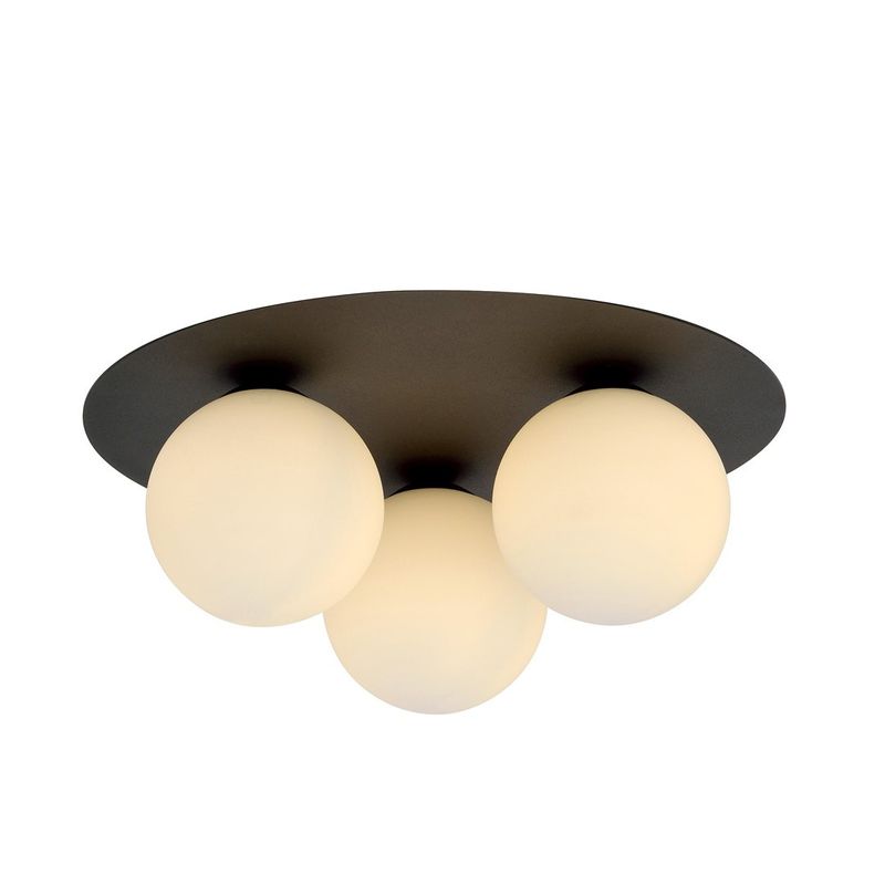 Emibig Lighting Taklampa SOLAR 3 SVART/OPAL
