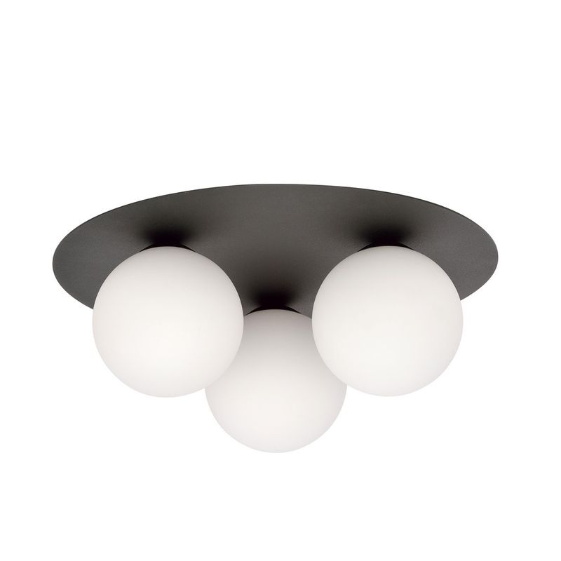 Emibig Lighting Taklampa SOLAR 3 SVART/OPAL