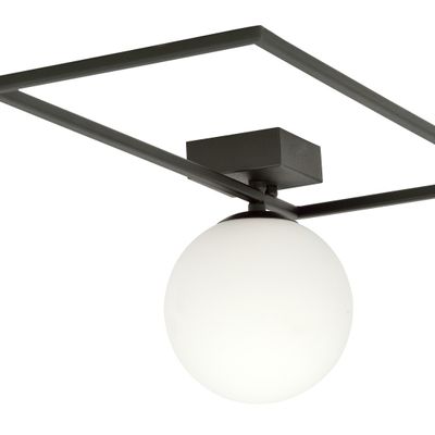 Emibig Lighting Taklampa IMAGO 1A SVART/OPAL