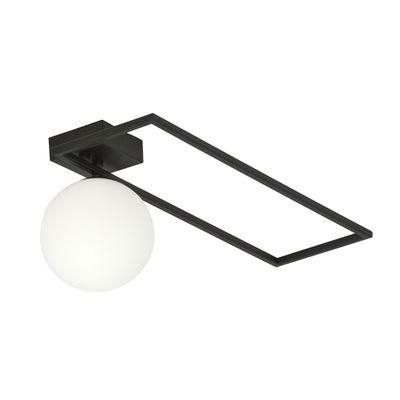 Emibig Lighting Taklampa IMAGO 1B SVART/OPAL
